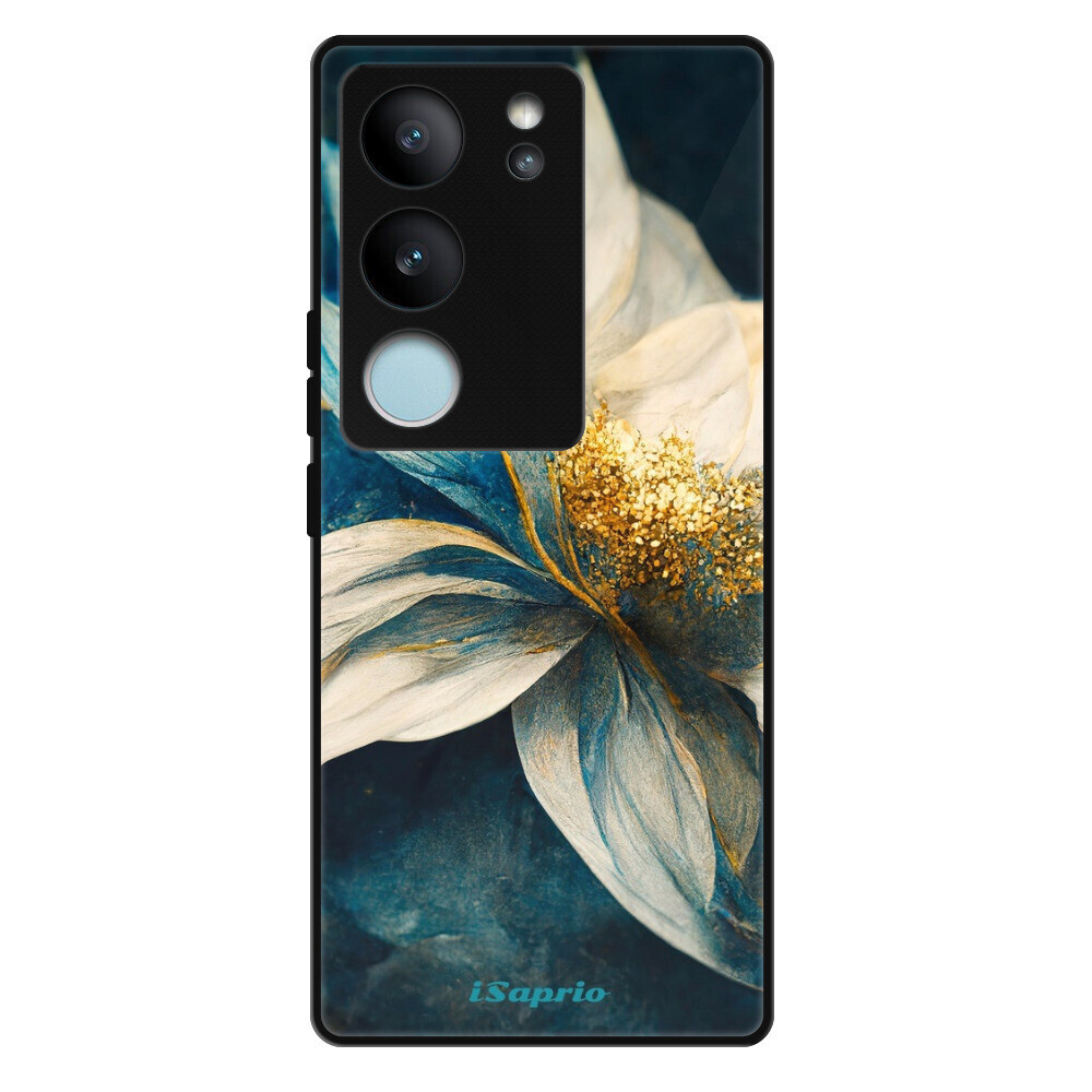 Lesklé puzdro Exclusive iSaprio - Blue Petals - Vivo V29