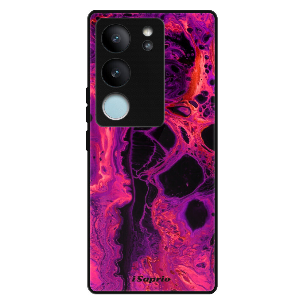 Lesklé puzdro Exclusive iSaprio - Abstract Dark 01 - Vivo V29