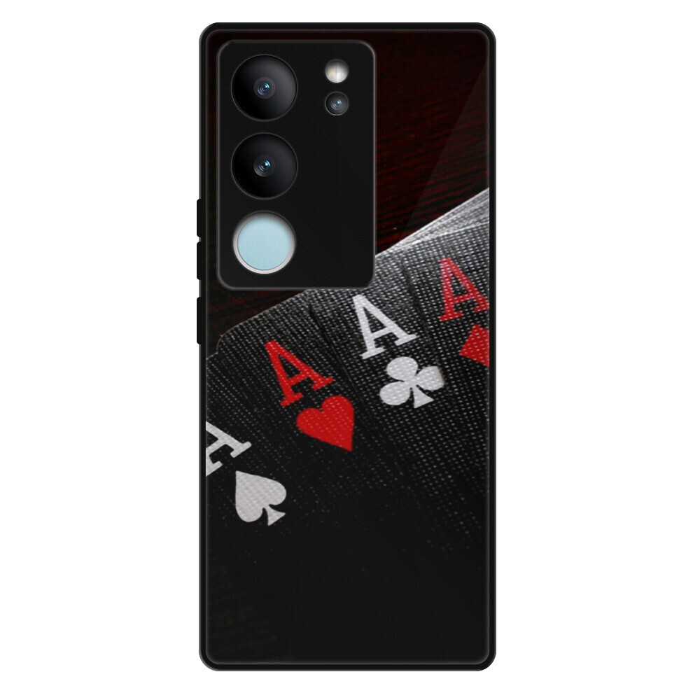Lesklé puzdro Exclusive iSaprio - Poker - Vivo V29