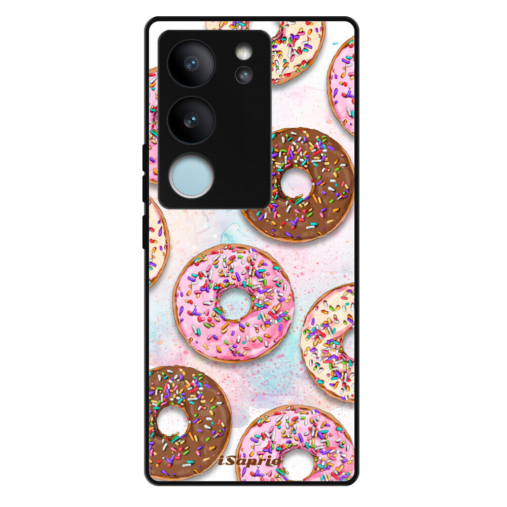 Lesklé puzdro Exclusive iSaprio - Donuts 11 - Vivo V29