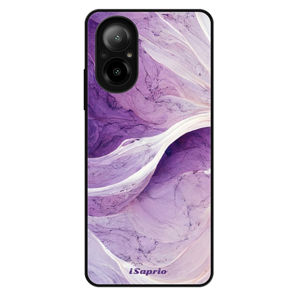 Lesklé puzdro Exclusive iSaprio - Purple Paint 10 - Realme C67
