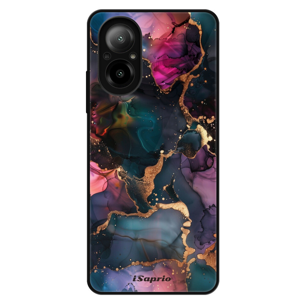 Lesklé puzdro Exclusive iSaprio - Dark Marble 10 - Realme C67