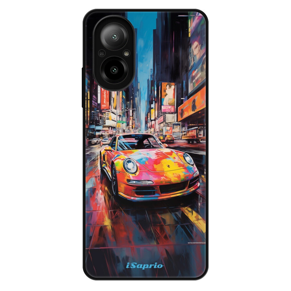 Lesklé puzdro Exclusive iSaprio - Abstract Porsche - Realme C67