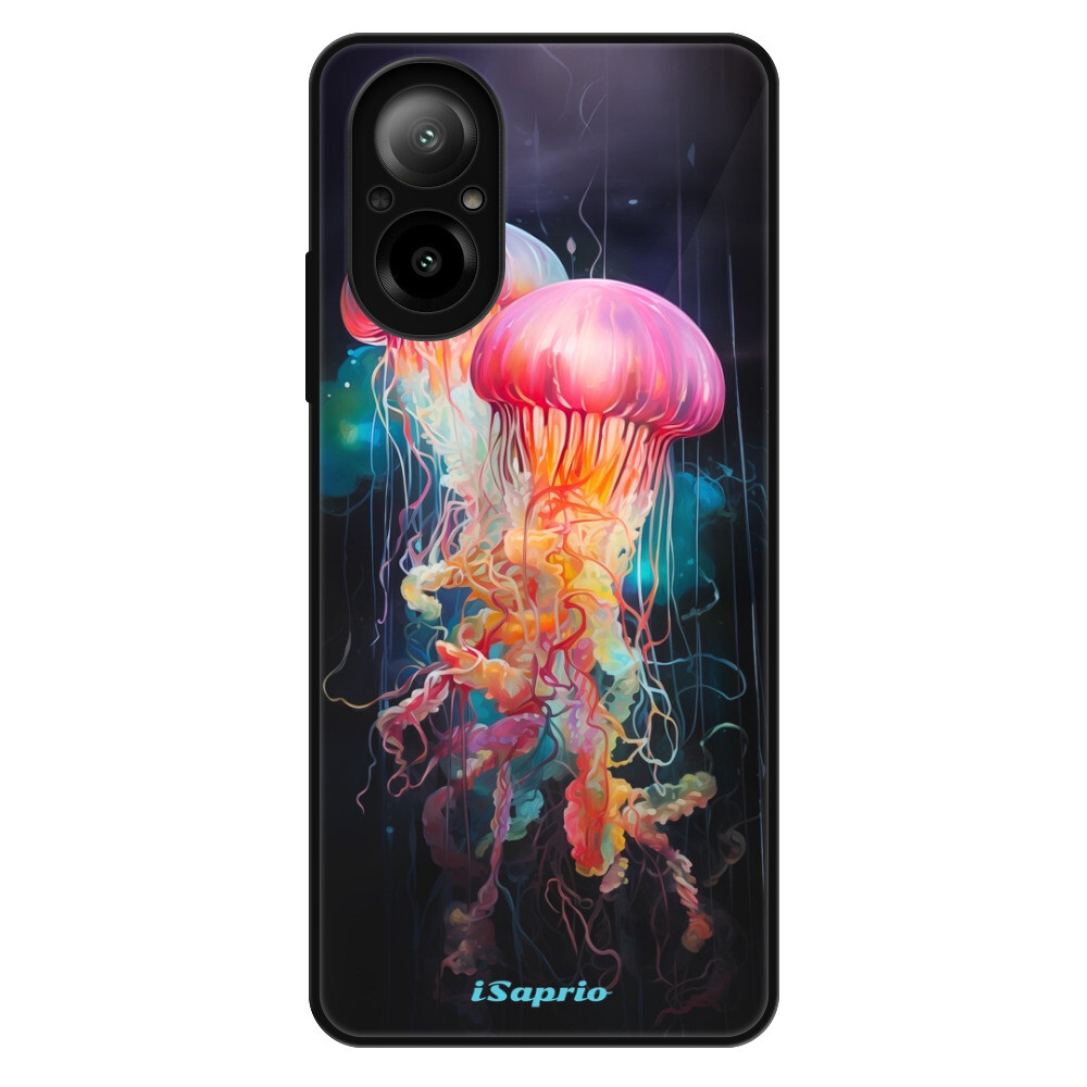 Lesklé puzdro Exclusive iSaprio - Abstract Jellyfish - Realme C67