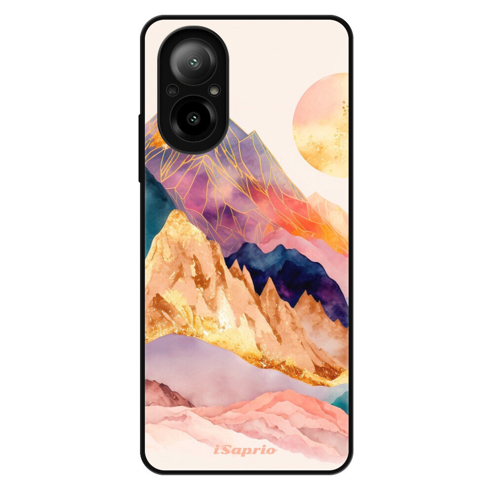 Lesklé puzdro Exclusive iSaprio - Abstract Mountains - Realme C67