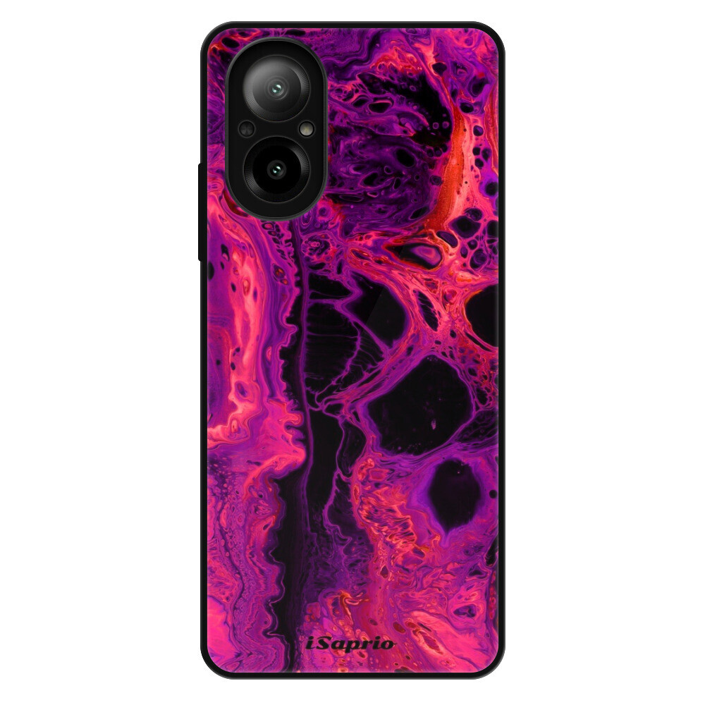 Lesklé puzdro Exclusive iSaprio - Abstract Dark 01 - Realme C67