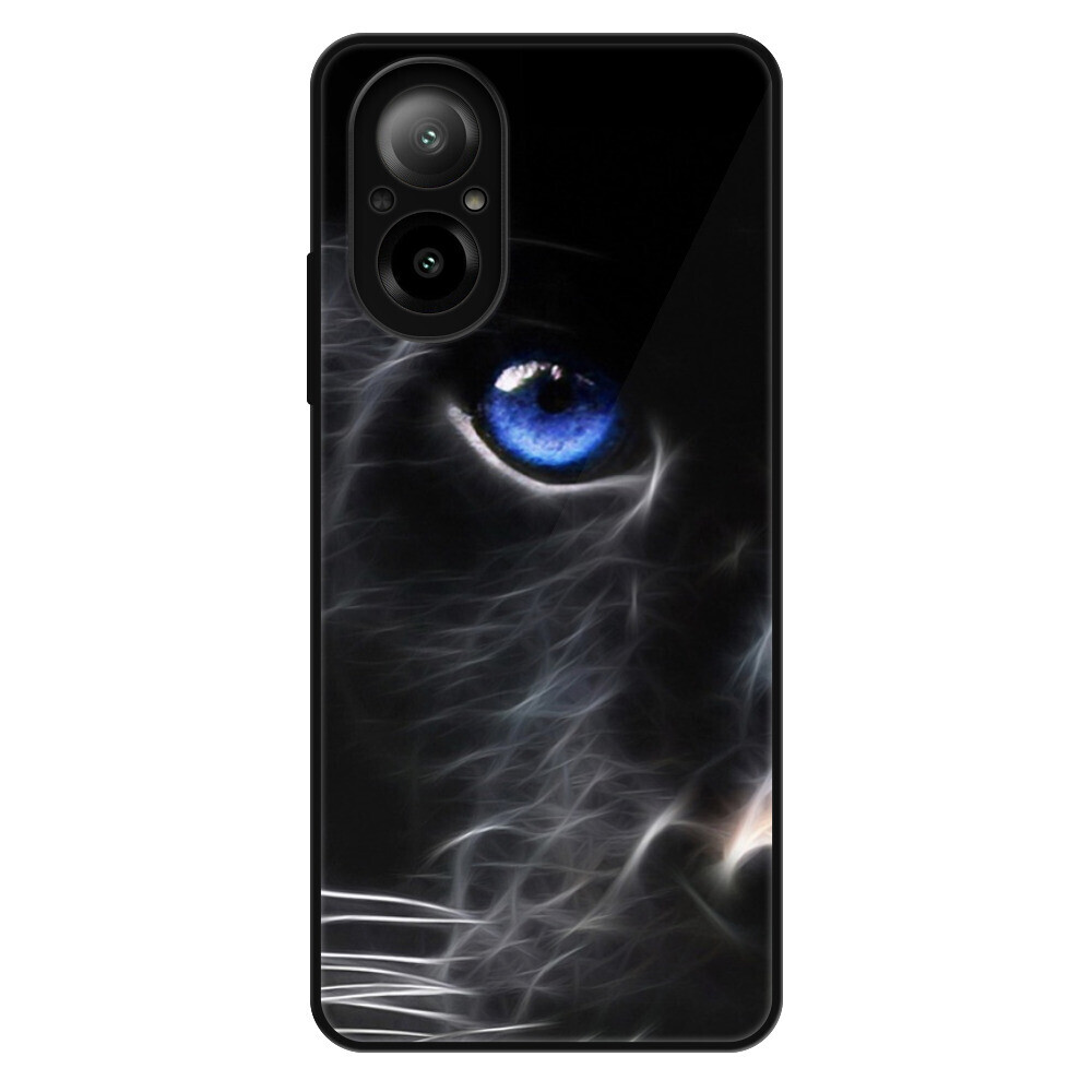 Lesklé puzdro Exclusive iSaprio - Black Puma - Realme C67