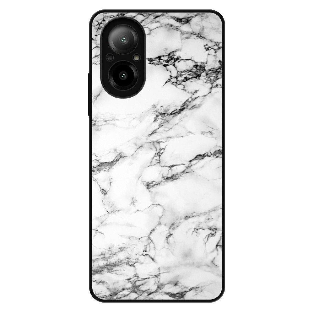 Lesklé puzdro Exclusive iSaprio - White Marble 01 - Realme C67