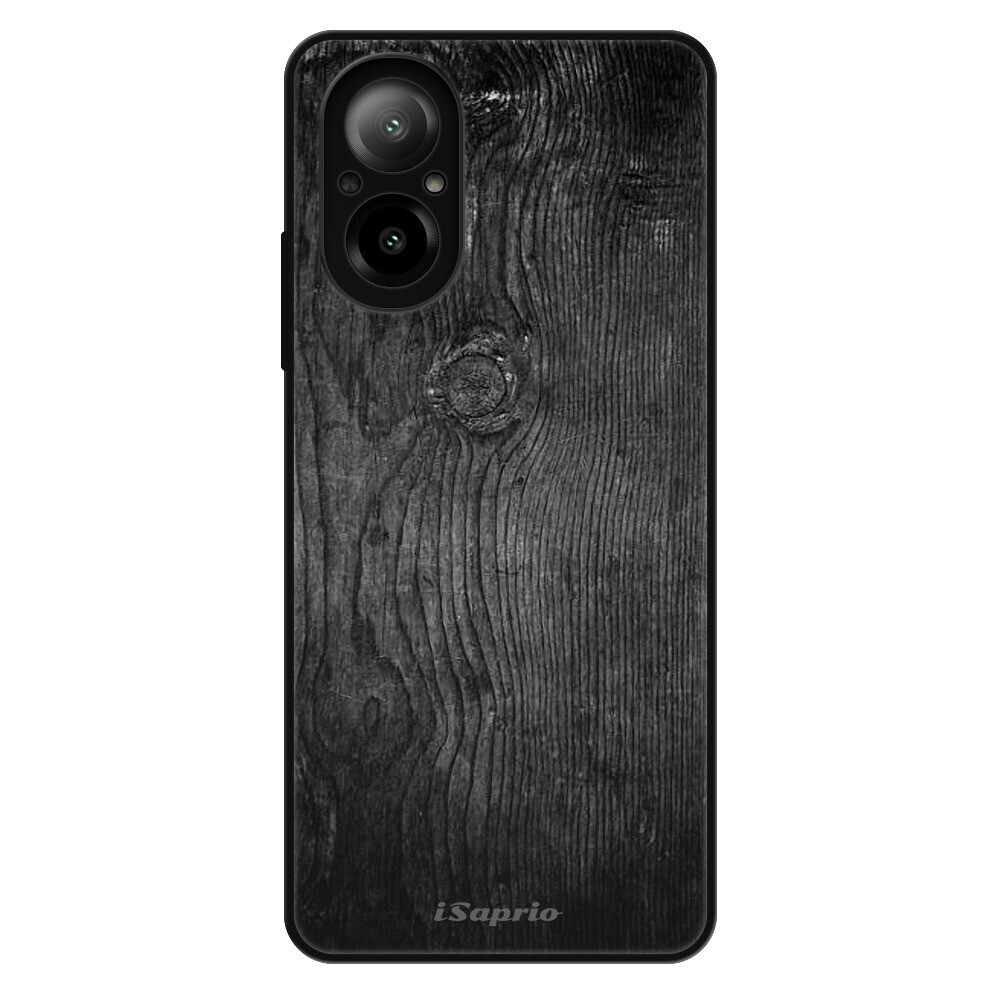 Lesklé puzdro Exclusive iSaprio - Black Wood 13 - Realme C67