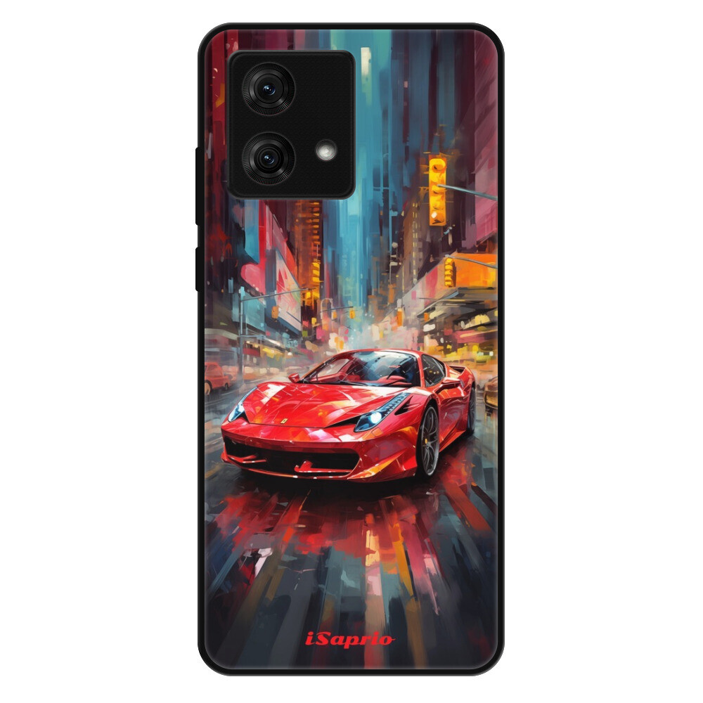 Lesklé puzdro Exclusive iSaprio - Ferrari - Motorola Moto G84