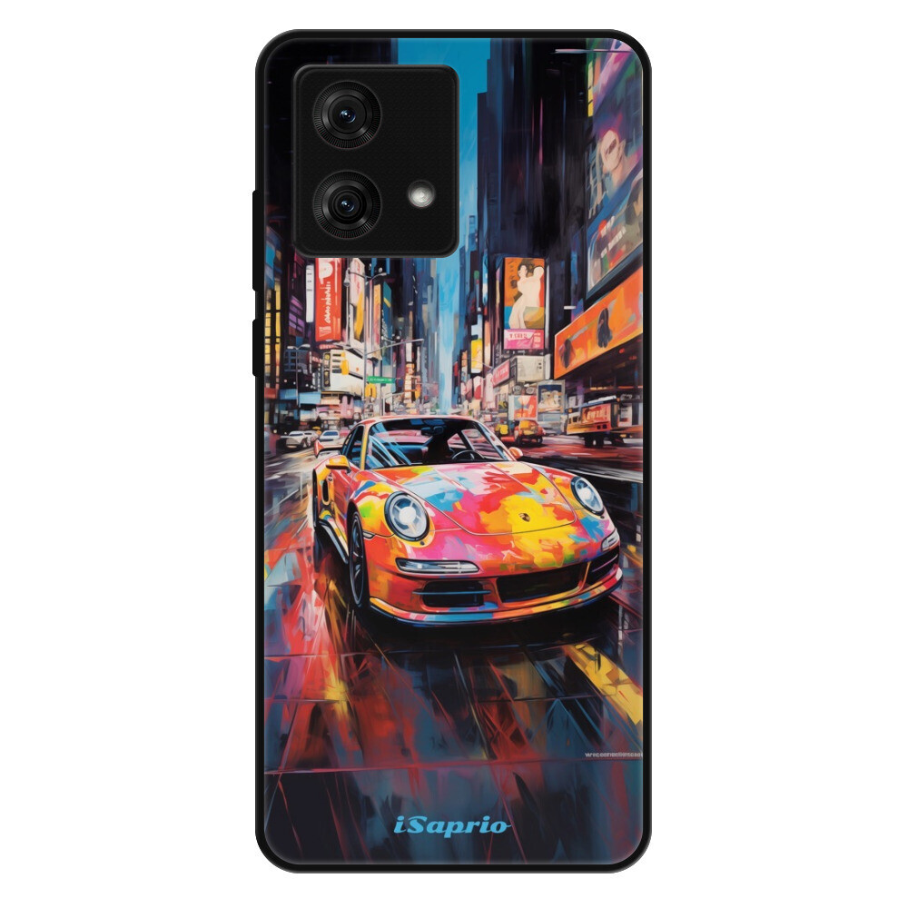 Lesklé puzdro Exclusive iSaprio - Abstract Porsche - Motorola Moto G84