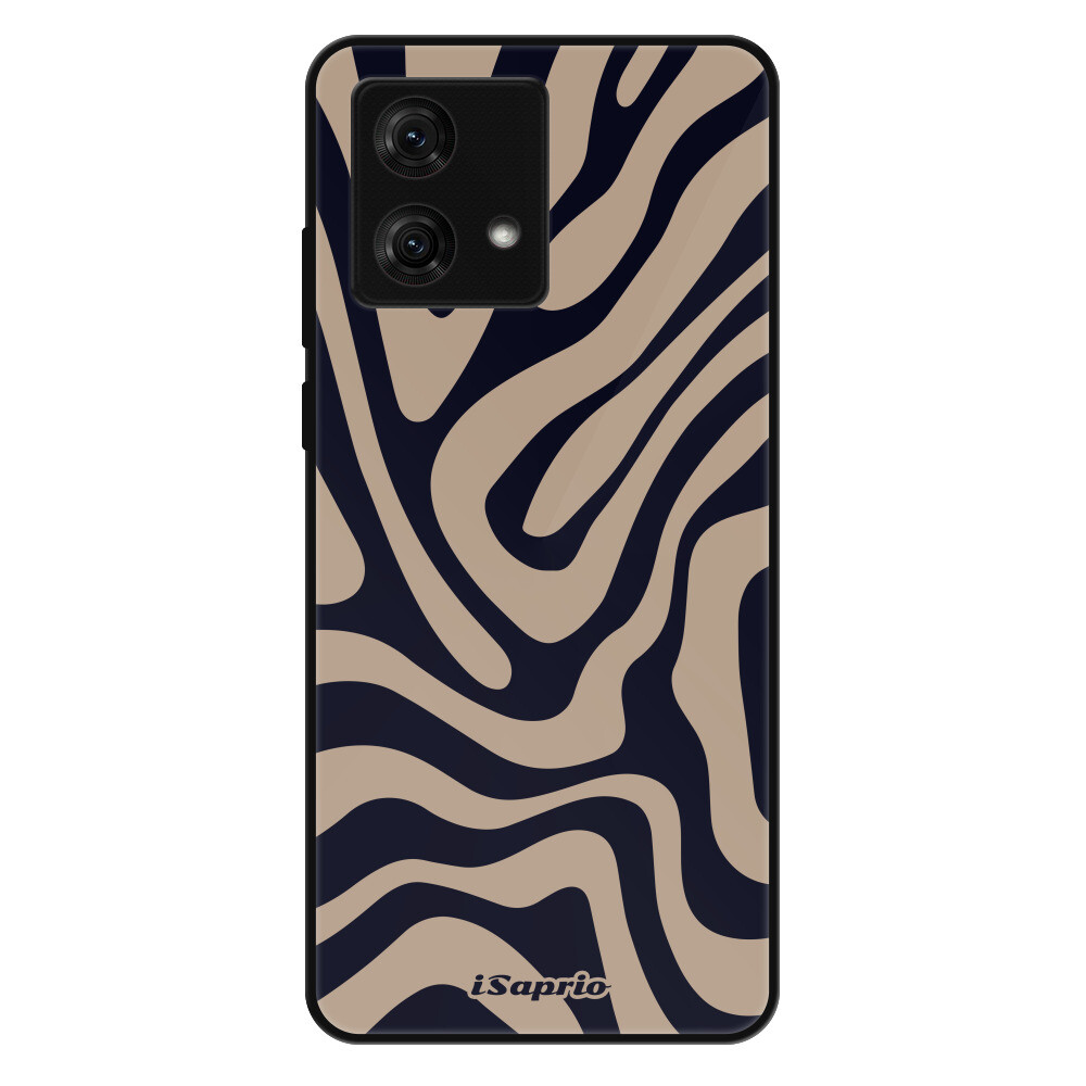 Lesklé puzdro Exclusive iSaprio - Zebra Black - Motorola Moto G84