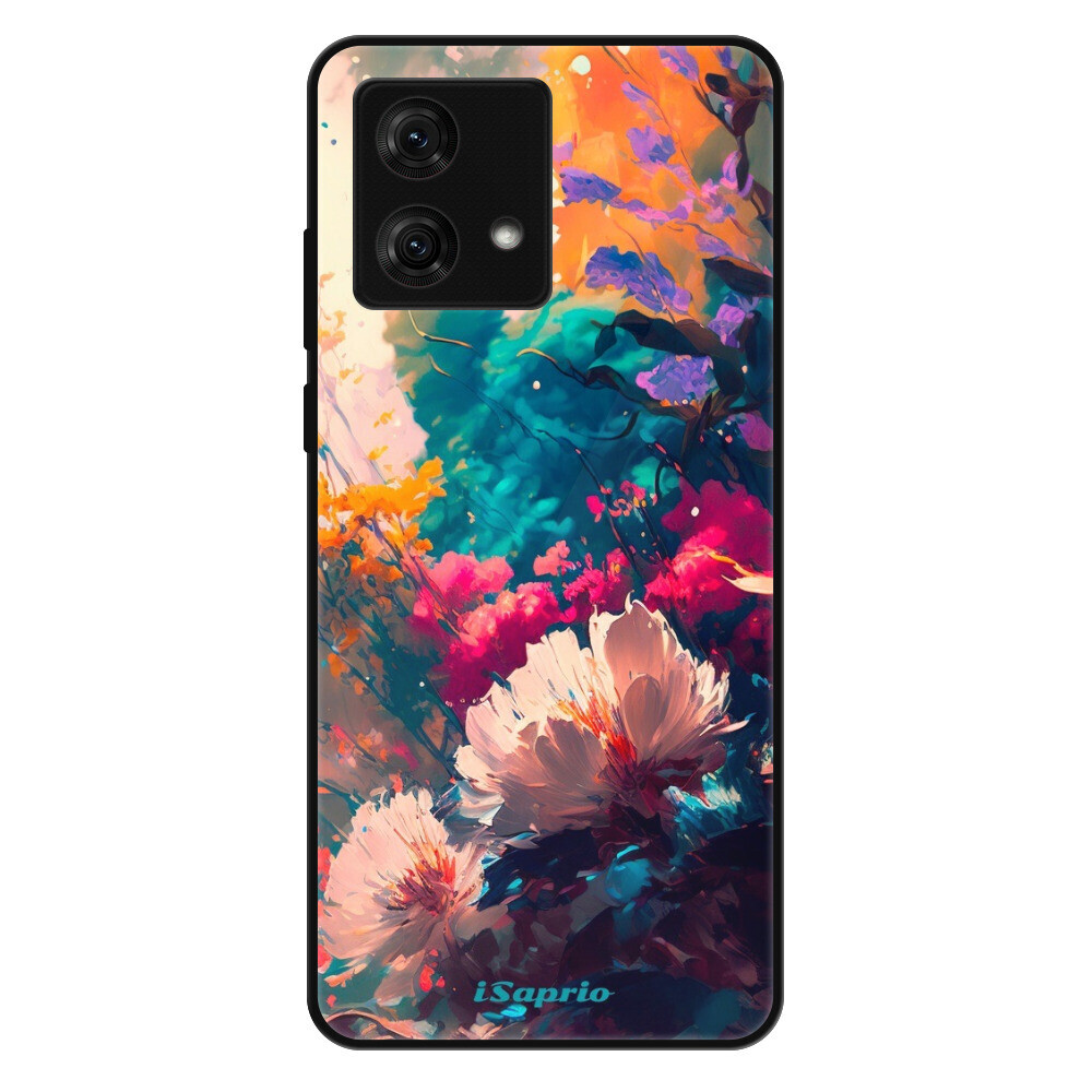 Lesklé puzdro Exclusive iSaprio - Flower Design - Motorola Moto G84