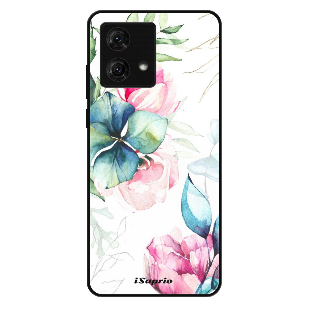 Lesklé puzdro Exclusive iSaprio - Flower Art 01 - Motorola Moto G84