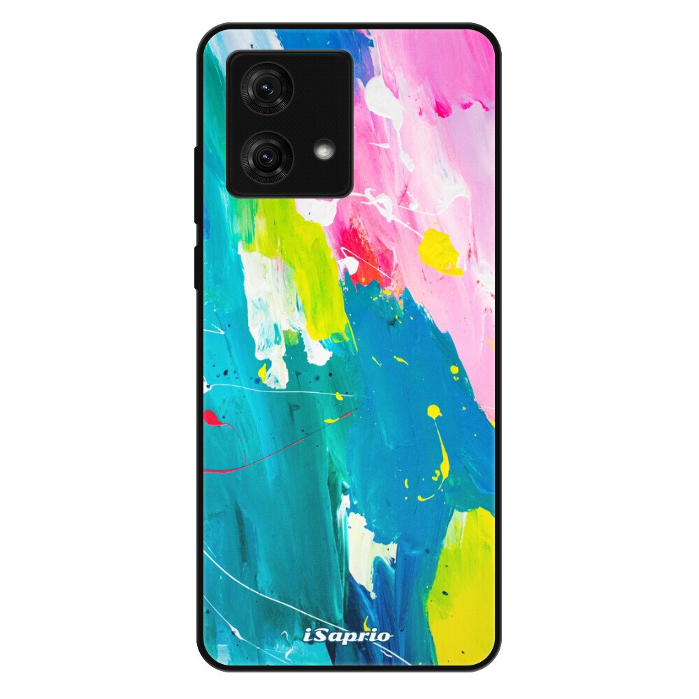 Lesklé puzdro Exclusive iSaprio - Abstract Paint 04 - Motorola Moto G84