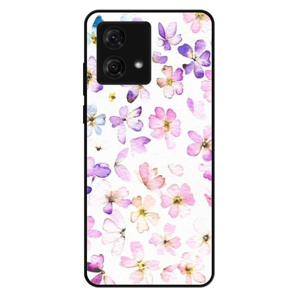 Lesklé puzdro Exclusive iSaprio - Wildflowers - Motorola Moto G84