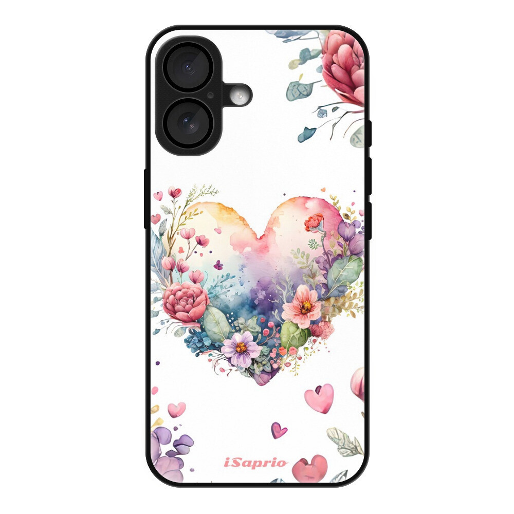 Lesklé puzdro MagSafe iSaprio - Floral Heart - iPhone 16