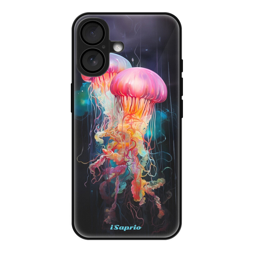 Lesklé puzdro MagSafe iSaprio - Abstract Jellyfish - iPhone 16
