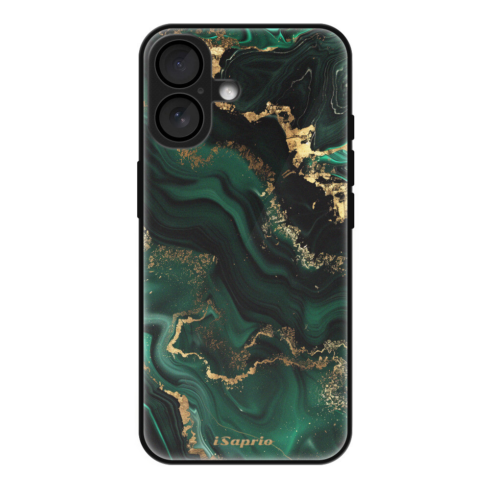 Lesklé puzdro MagSafe iSaprio - Emerald - iPhone 16