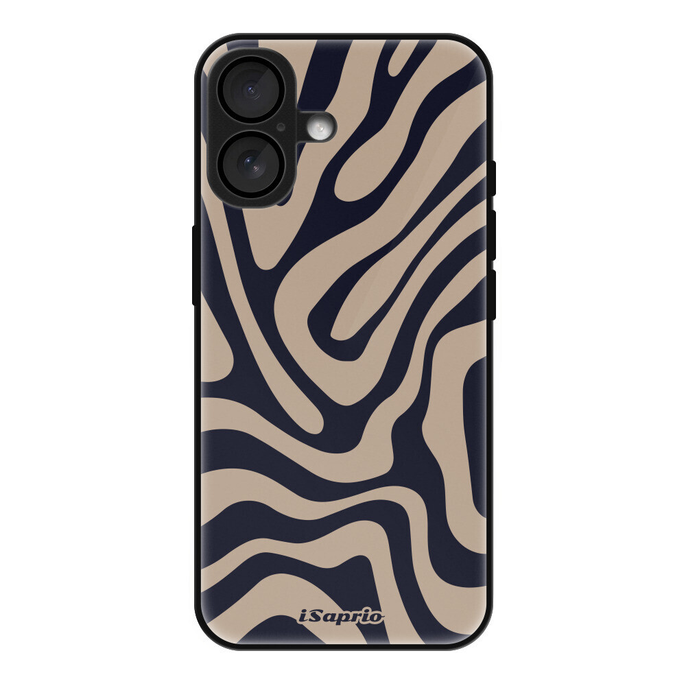 Lesklé puzdro MagSafe iSaprio - Zebra Black - iPhone 16
