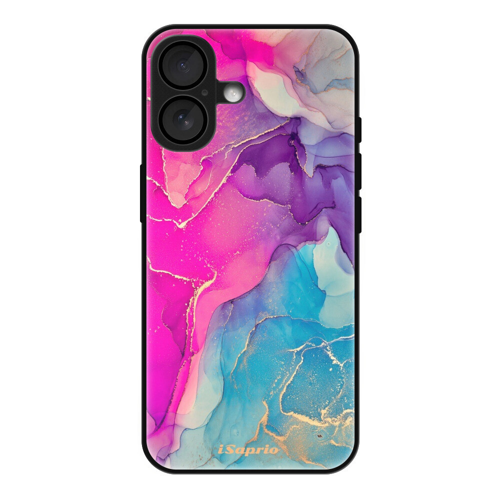 Lesklé puzdro MagSafe iSaprio - Purple Ink - iPhone 16