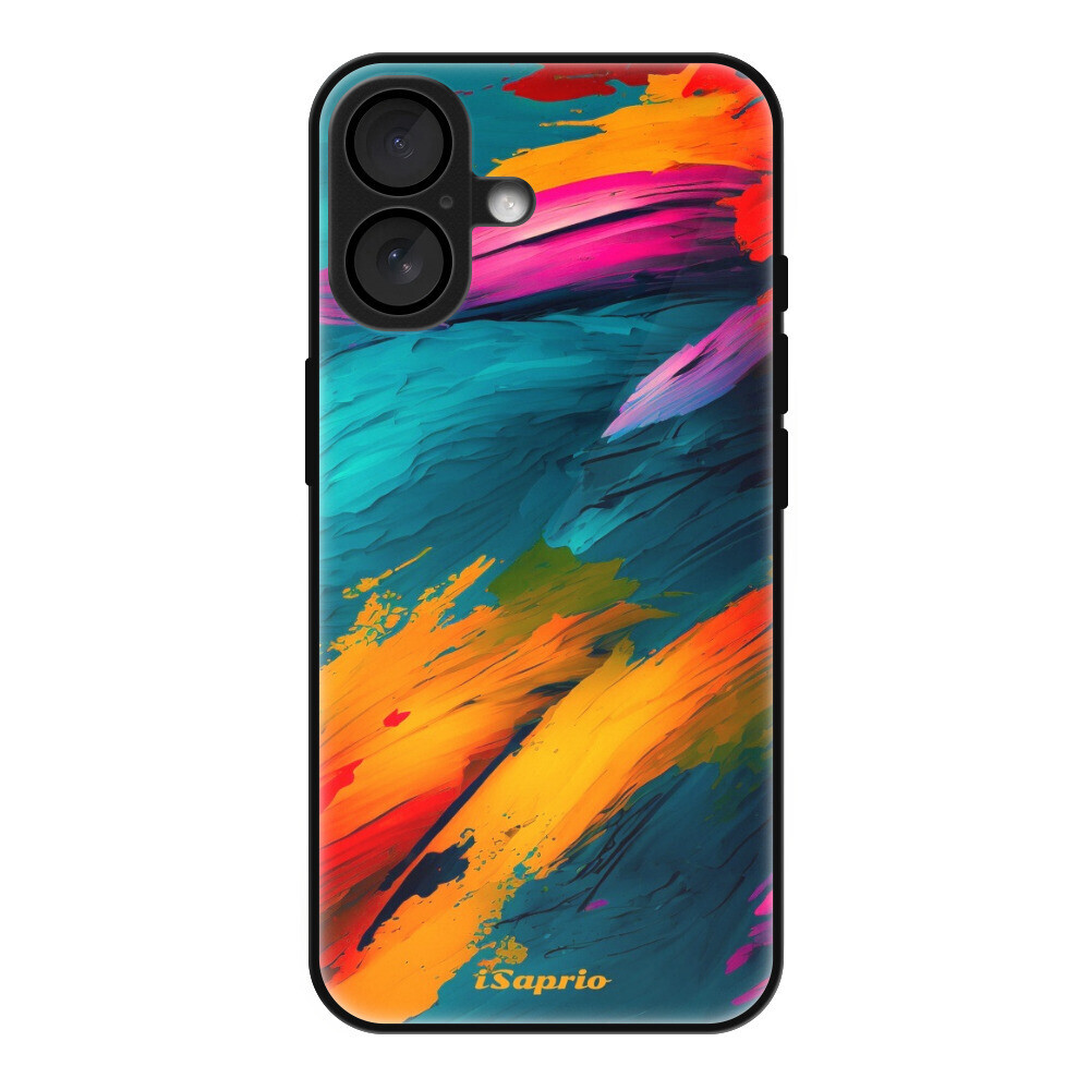 Lesklé puzdro MagSafe iSaprio - Blue Paint - iPhone 16