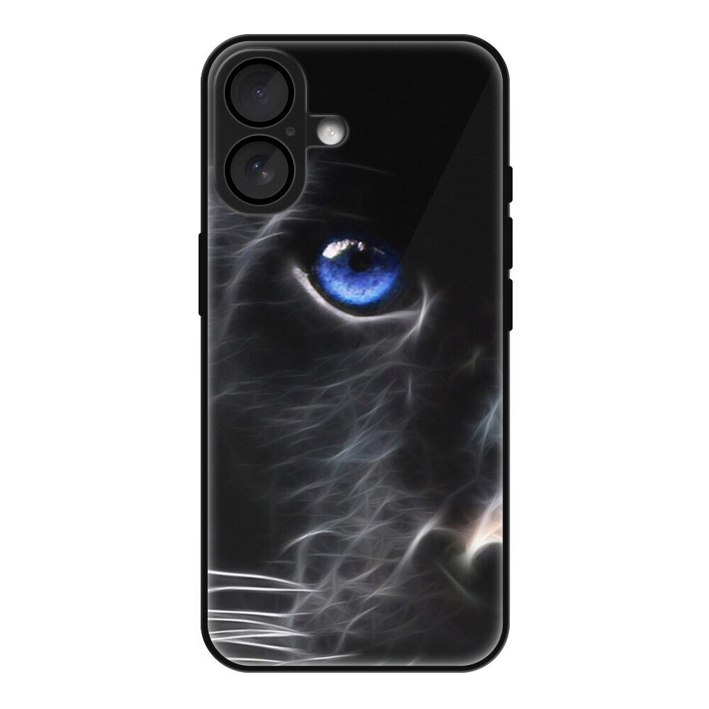 Lesklé puzdro MagSafe iSaprio - Black Puma - iPhone 16