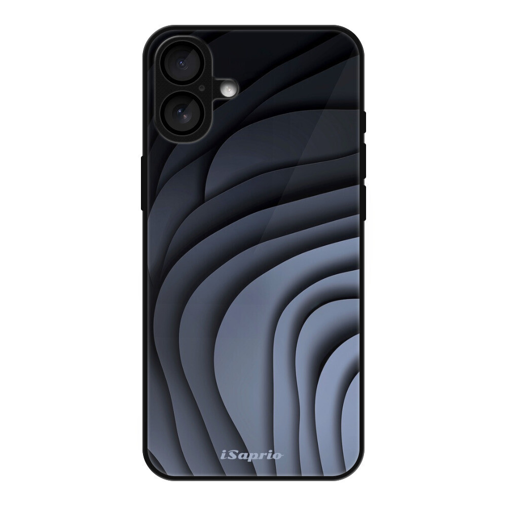 Lesklé puzdro MagSafe iSaprio - Dark Waves 10 - iPhone 16 Plus