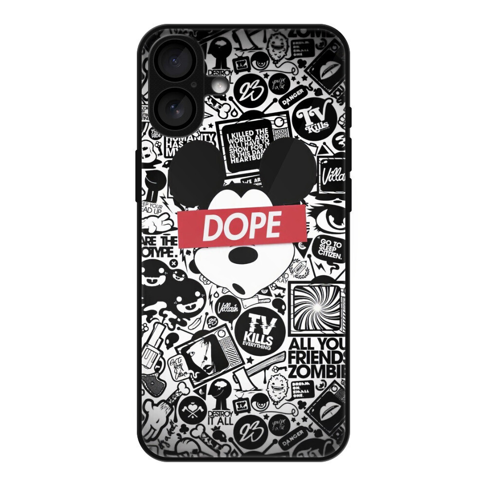 Lesklé puzdro MagSafe iSaprio - DOPE - iPhone 16 Plus