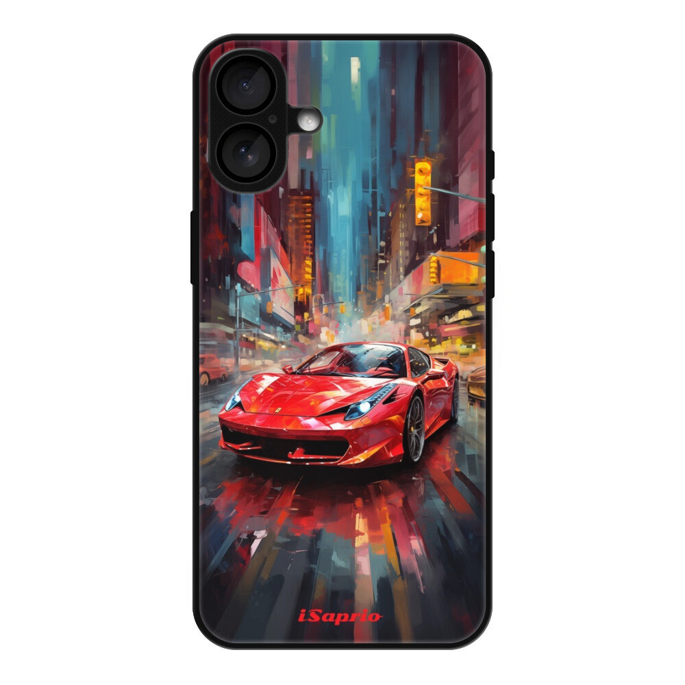 Lesklé puzdro MagSafe iSaprio - Ferrari - iPhone 16 Plus