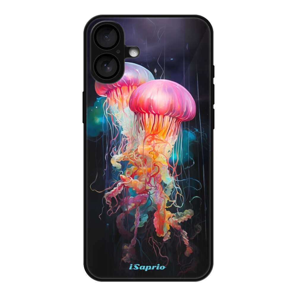 Lesklé puzdro MagSafe iSaprio - Abstract Jellyfish - iPhone 16 Plus