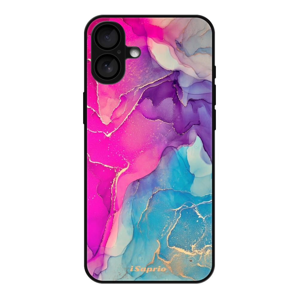 Lesklé puzdro MagSafe iSaprio - Purple Ink - iPhone 16 Plus