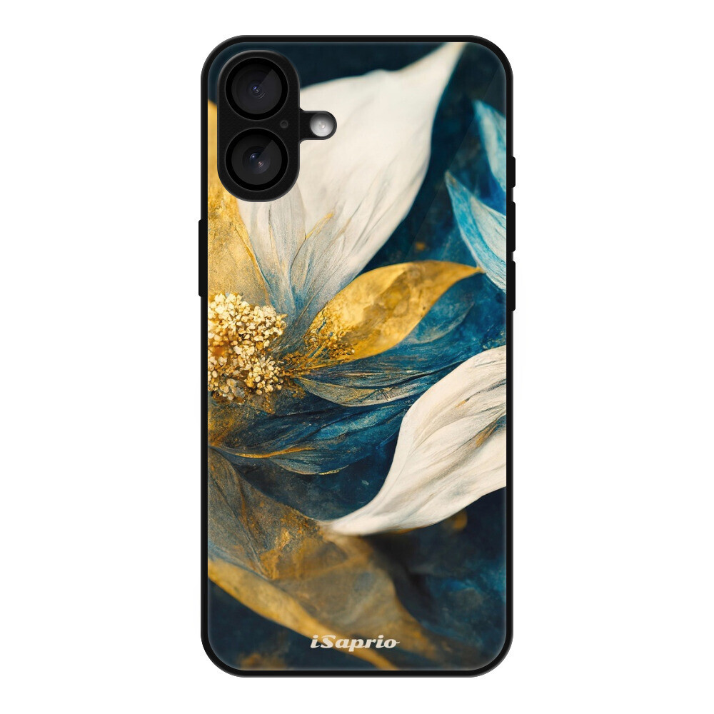 Lesklé puzdro MagSafe iSaprio - Gold Petals - iPhone 16 Plus