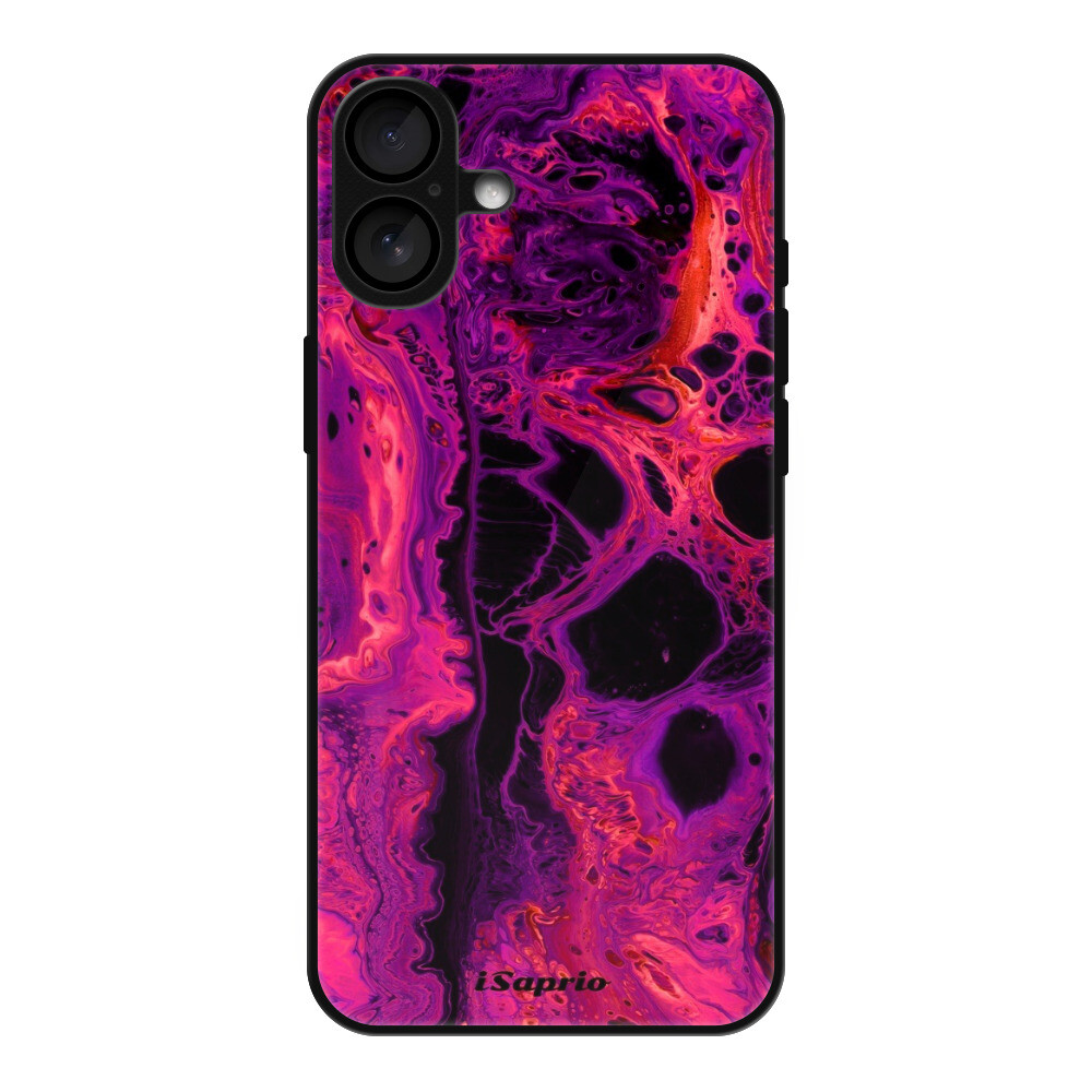 Lesklé puzdro MagSafe iSaprio - Abstract Dark 01 - iPhone 16 Plus