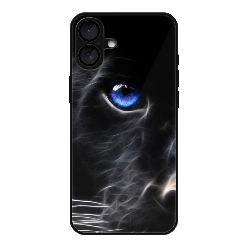 Lesklé puzdro MagSafe iSaprio - Black Puma - iPhone 16 Plus