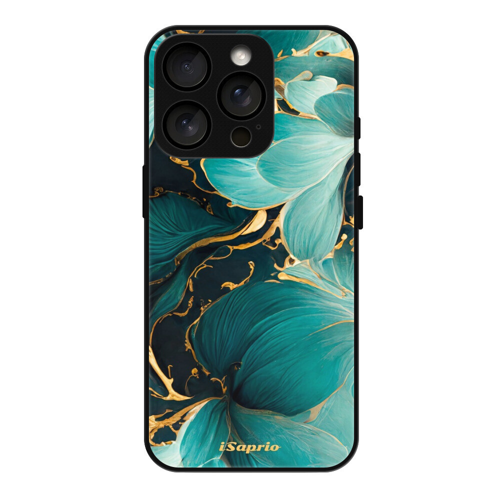 Lesklé puzdro MagSafe iSaprio - Blue Flowers 12 - iPhone 16 Pro