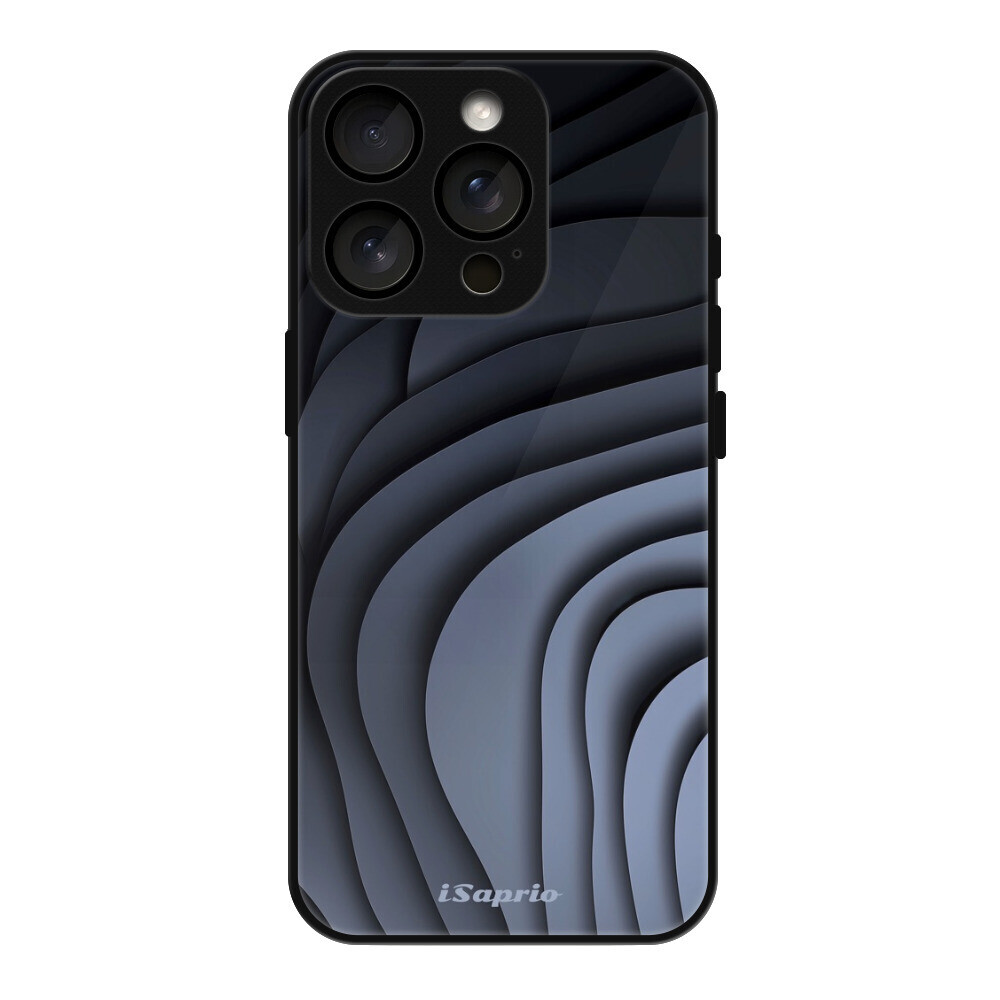 Lesklé puzdro MagSafe iSaprio - Dark Waves 10 - iPhone 16 Pro