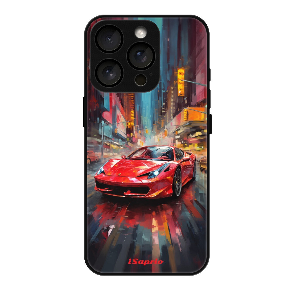Lesklé puzdro MagSafe iSaprio - Ferrari - iPhone 16 Pro