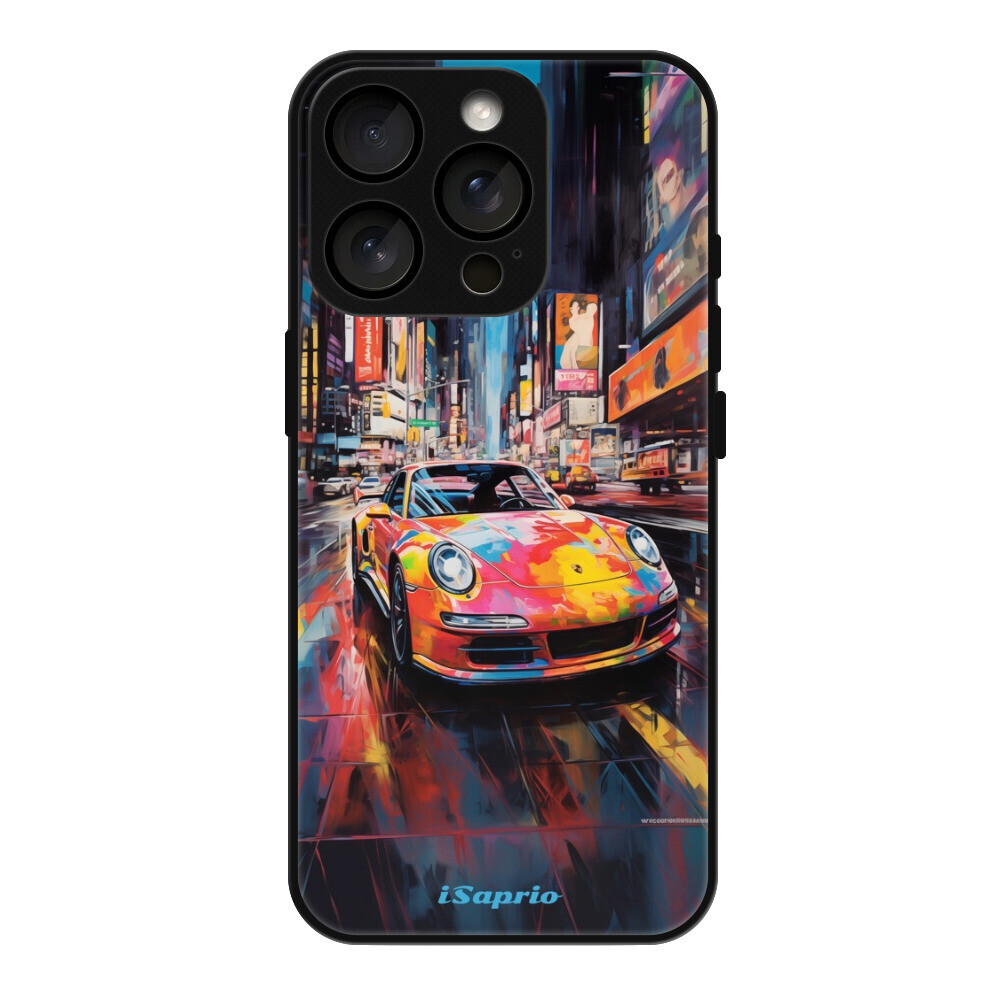 Lesklé puzdro MagSafe iSaprio - Abstract Porsche - iPhone 16 Pro