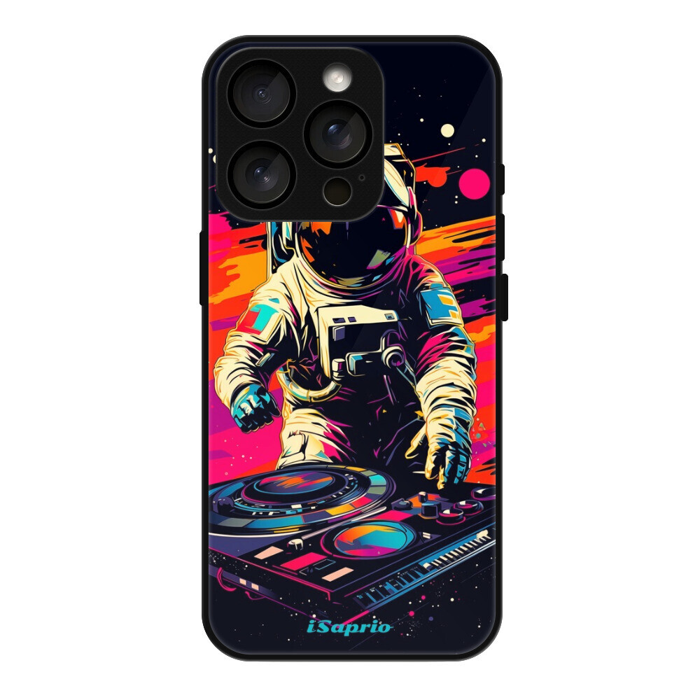 Lesklé puzdro MagSafe iSaprio - Astronaut DJ - iPhone 16 Pro