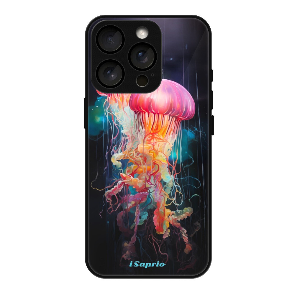 Lesklé puzdro MagSafe iSaprio - Abstract Jellyfish - iPhone 16 Pro