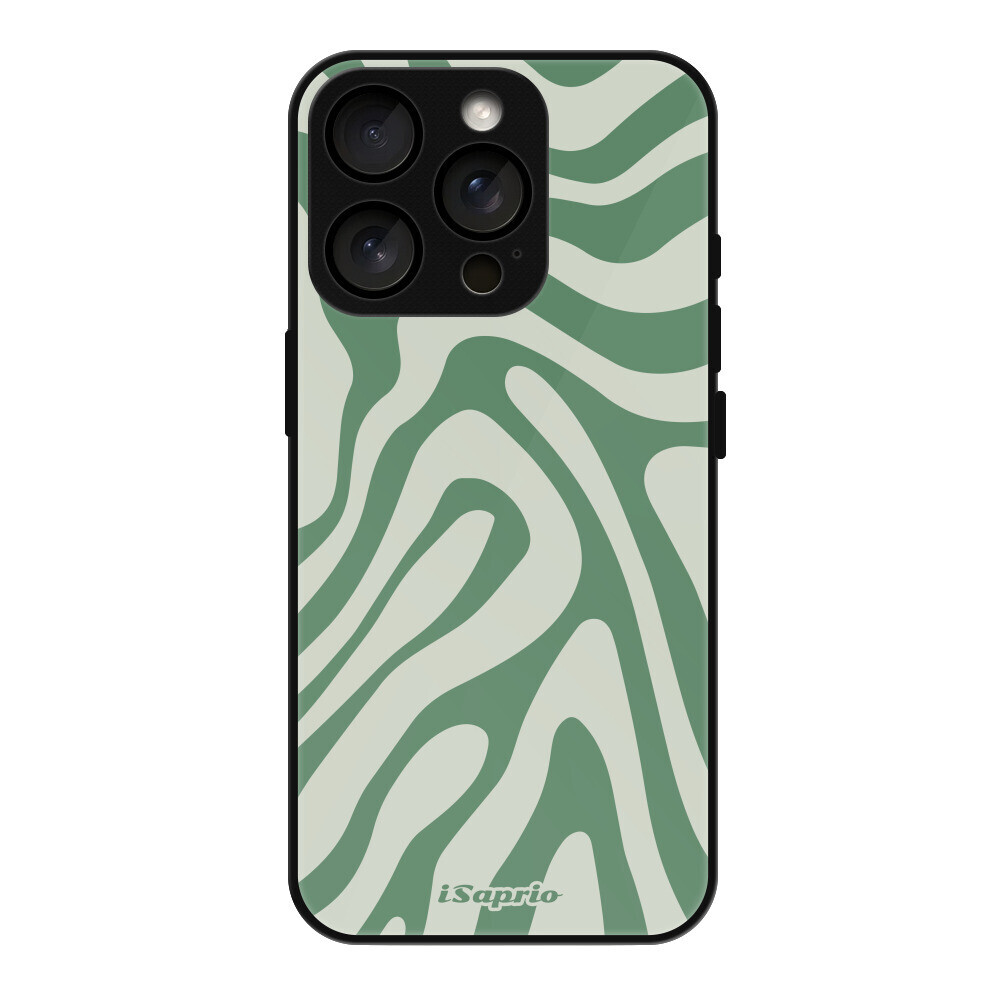 Lesklé puzdro MagSafe iSaprio - Zebra Green - iPhone 16 Pro