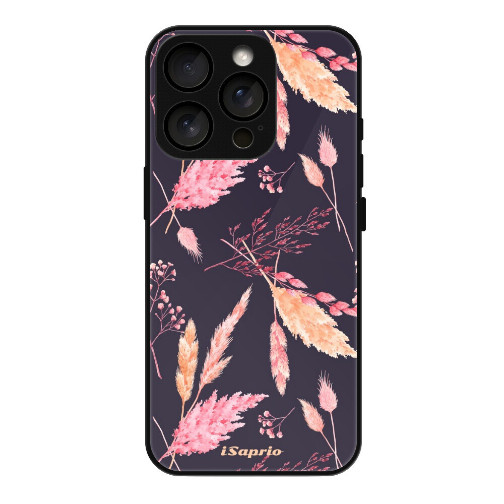 Lesklé puzdro MagSafe iSaprio - Herbal Pattern - iPhone 16 Pro