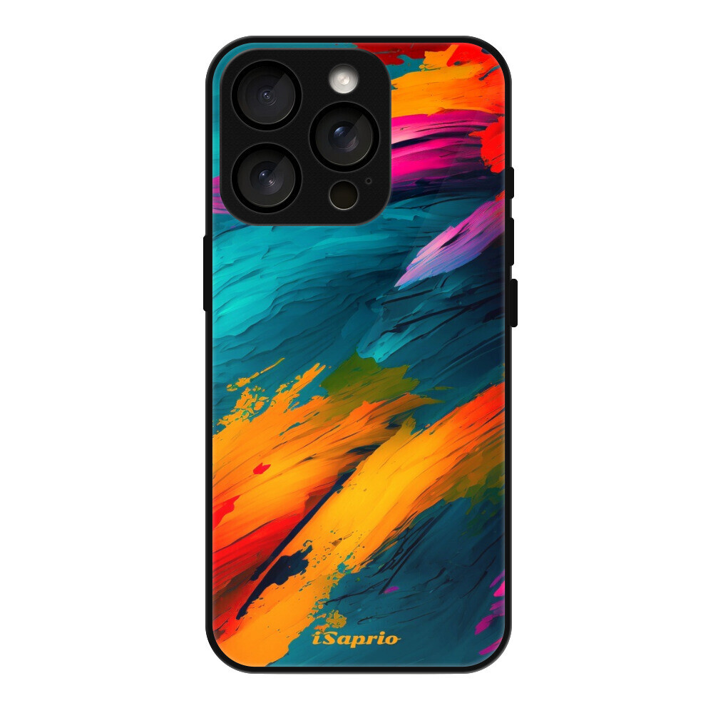 Lesklé puzdro MagSafe iSaprio - Blue Paint - iPhone 16 Pro