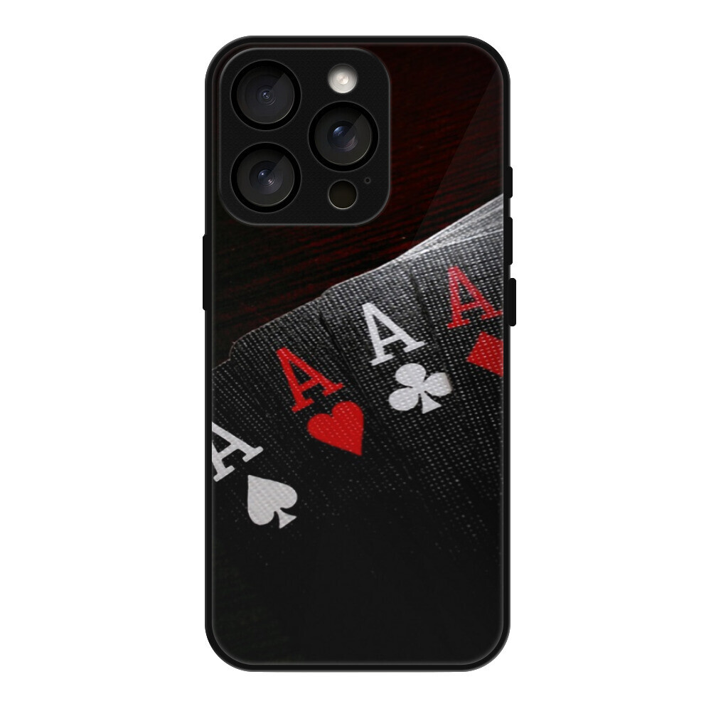 Lesklé puzdro MagSafe iSaprio - Poker - iPhone 16 Pro