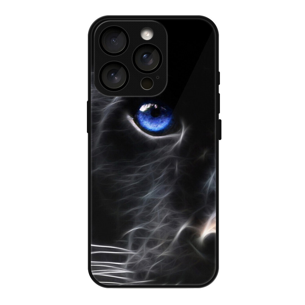 Lesklé puzdro MagSafe iSaprio - Black Puma - iPhone 16 Pro