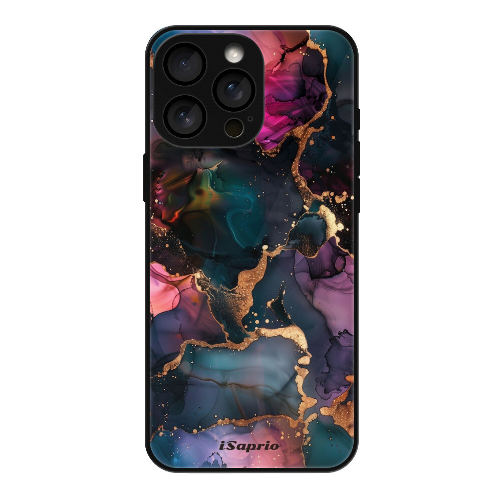 Lesklé puzdro MagSafe iSaprio - Dark Marble 10 - iPhone 16 Pro Max