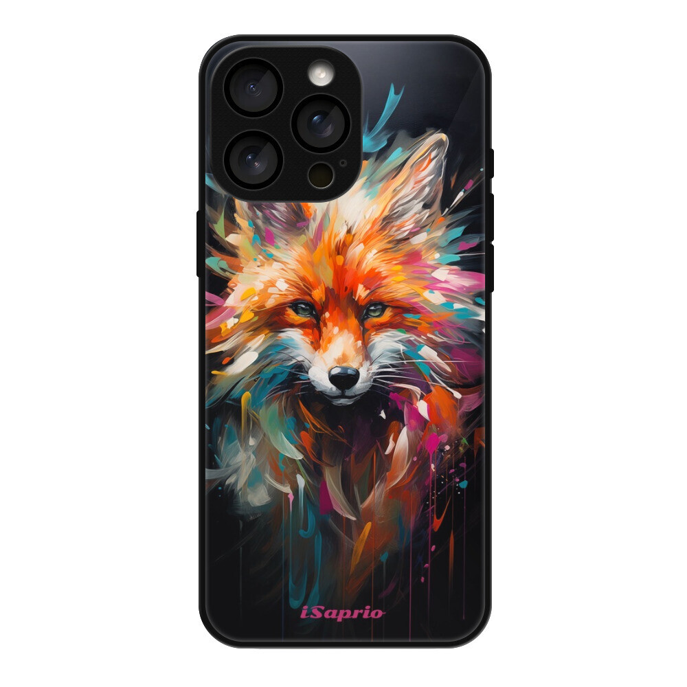 Lesklé puzdro MagSafe iSaprio - Neon Fox - iPhone 16 Pro Max