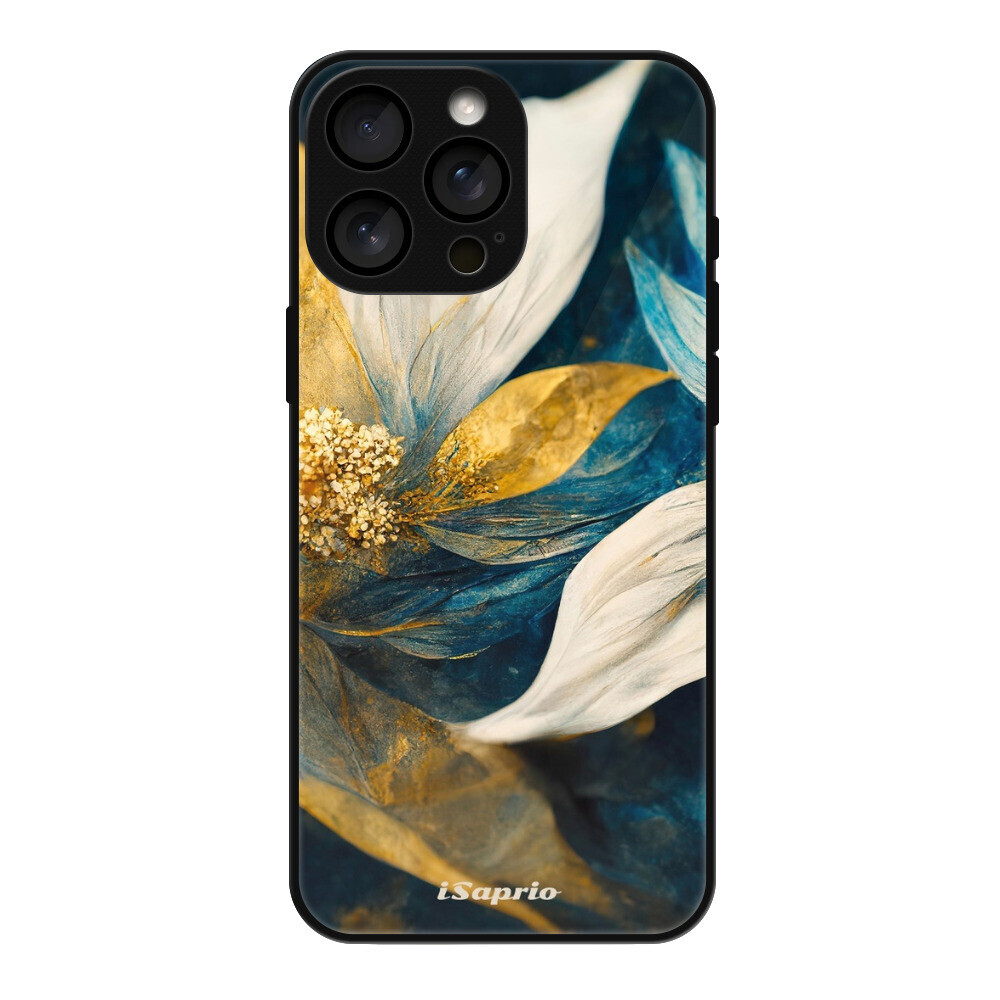 Lesklé puzdro MagSafe iSaprio - Gold Petals - iPhone 16 Pro Max