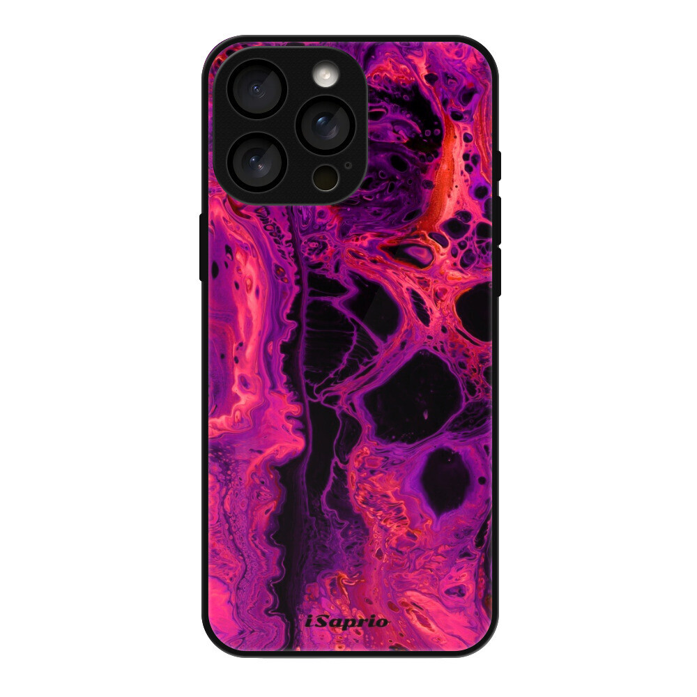 Lesklé puzdro MagSafe iSaprio - Abstract Dark 01 - iPhone 16 Pro Max